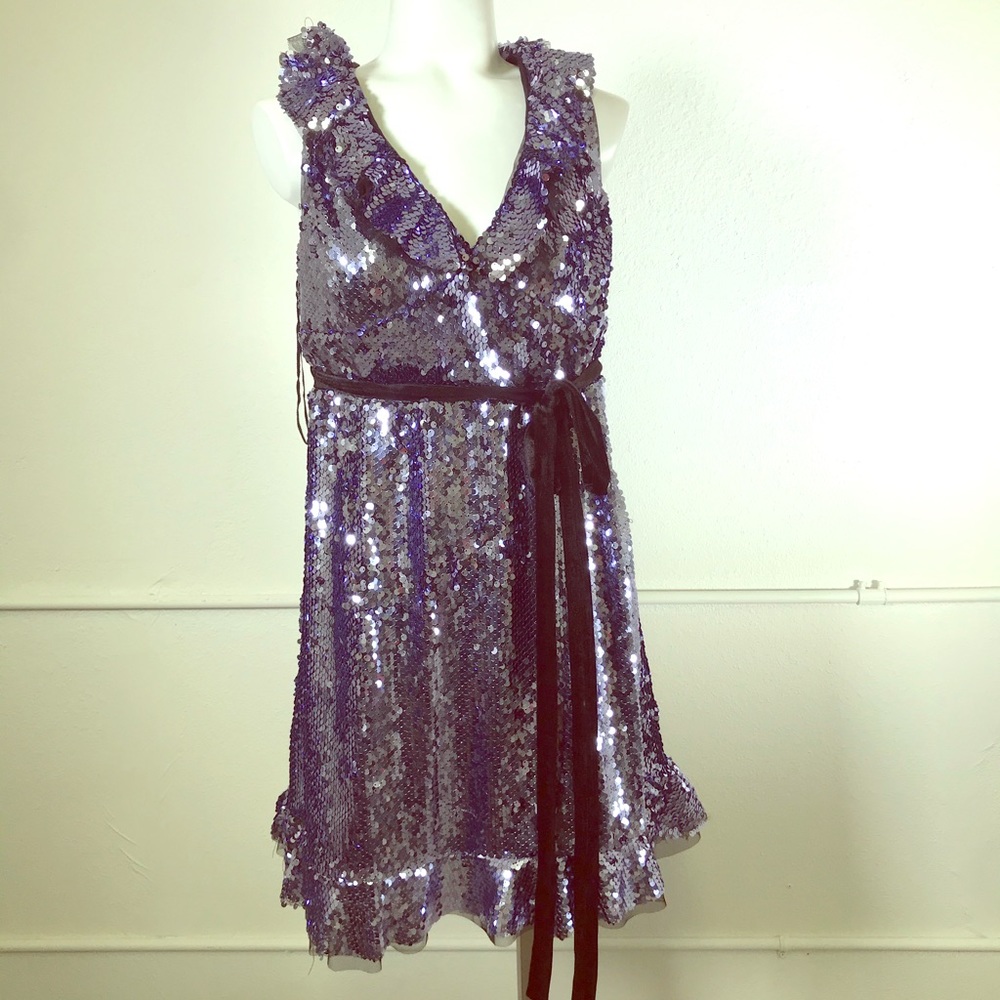 Free People Siren Sequin Mini Dress